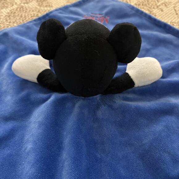Disney Baby Mickey Mouse Blue Lovey Security Blanket Plush Blankey - Picture 9 of 12